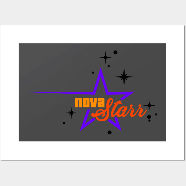 Starr squad (blue/orange) Wall Art by NovaStarr